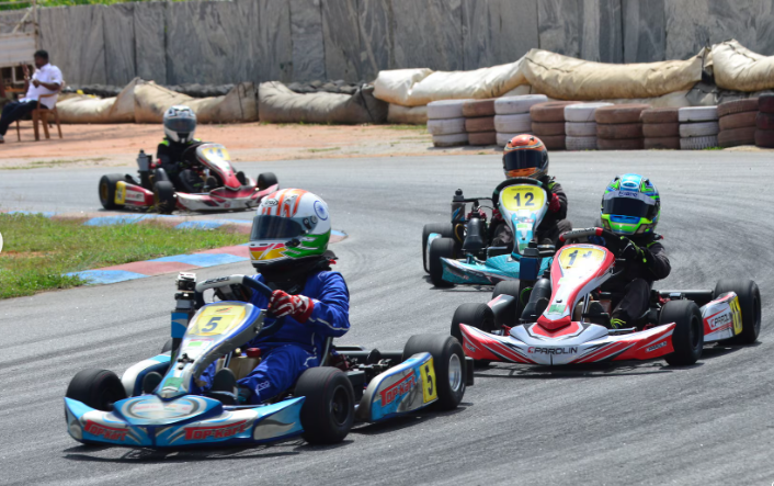 Go-Karting at Meco Kartopia